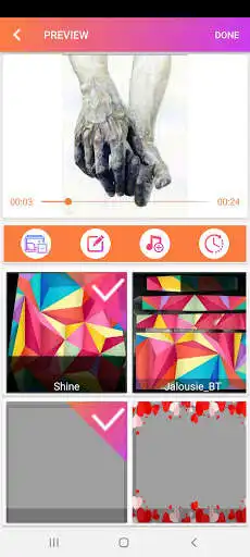 Play Photo video maker , photos to video as an online game Photo video maker , photos to video with UptoPlay