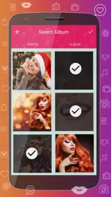 Play photo video maker with music B