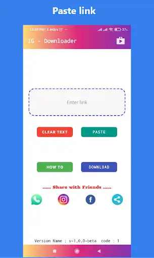 Play Photo Video & Reels Downloader for Instagram as an online game Photo Video & Reels Downloader for Instagram with UptoPlay