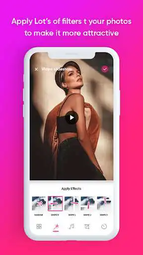 Play Photo Video: SlideShow Maker as an online game Photo Video: SlideShow Maker with UptoPlay