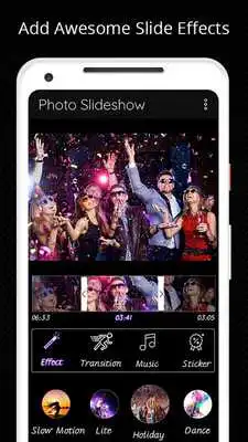 Play Photo Video Slideshow with Music, Easy Video Maker