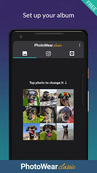 Play PhotoWear Classic Watch Face  and enjoy PhotoWear Classic Watch Face with UptoPlay