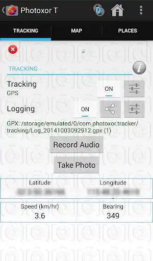 Play Photoxor GPS Tracker & Logger as an online game Photoxor GPS Tracker & Logger with UptoPlay