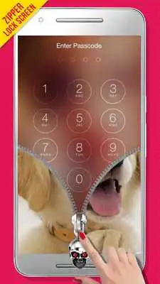Play Photo Zipper Lock Screen