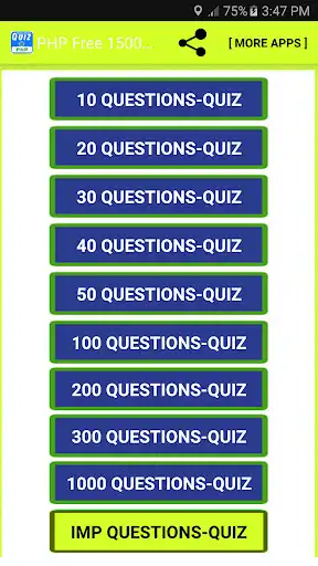 Play PHP Free 1500 Questions  and enjoy PHP Free 1500 Questions with UptoPlay