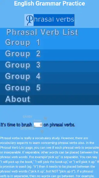 Play Phrasal Verb Practice  and enjoy Phrasal Verb Practice with UptoPlay