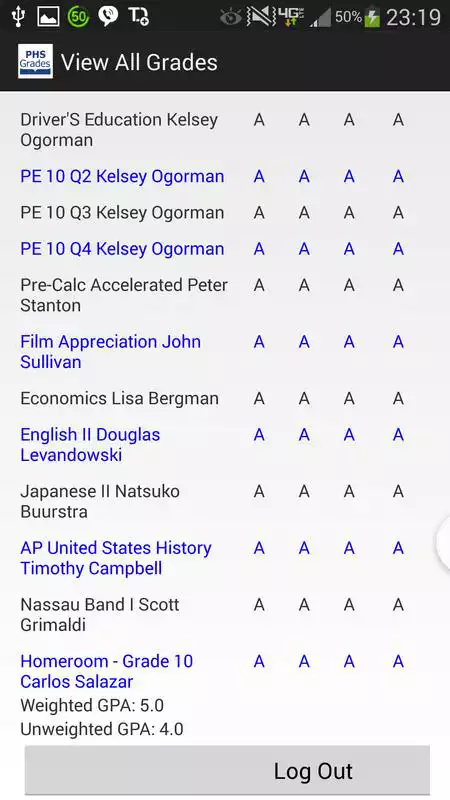 Play PHS PowerSchool