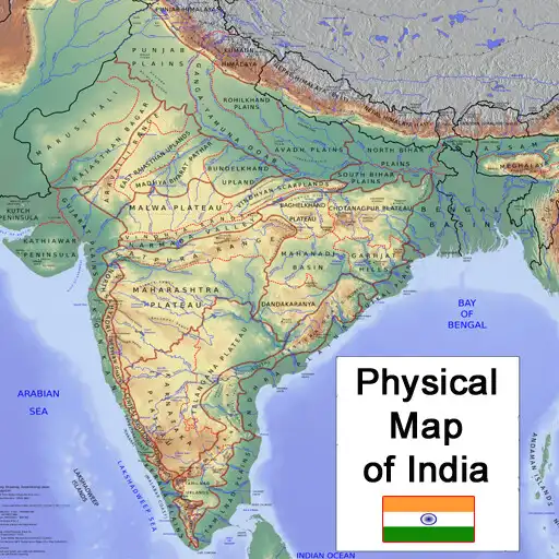Play Physical Map of India APK Play Physical Map of India APK