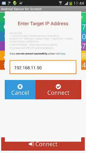 Play Physical Sensors for Scratch