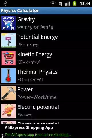 Play Physics Calculator