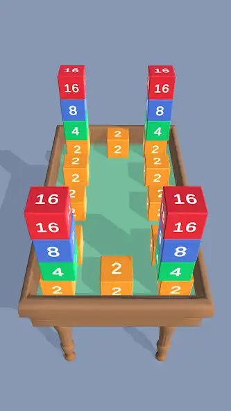 Play Physics Chain Cube 3D Merge  and enjoy Physics Chain Cube 3D Merge with UptoPlay
