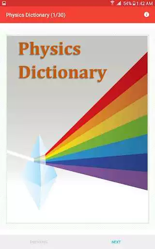 Play Physics Dictionary  and enjoy Physics Dictionary with UptoPlay