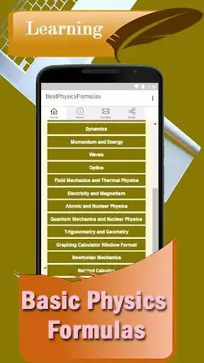 Play Physics Formula and Equations Complete as an online game Physics Formula and Equations Complete with UptoPlay