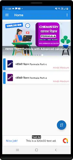 Play Physics Formula in Hindi advance as an online game Physics Formula in Hindi advance with UptoPlay