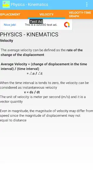 Play Physics - Kinematics  and enjoy Physics - Kinematics with UptoPlay