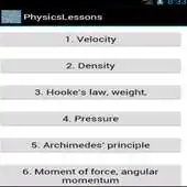 Free play online Physics Lessons APK Free play online Physics Lessons APK