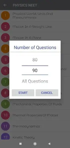 Play PHYSICS - NEET MCQs MOCK TEST WITH SOLUTION as an online game PHYSICS - NEET MCQs MOCK TEST WITH SOLUTION with UptoPlay