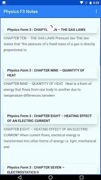Play Physics Notes form 3  and enjoy Physics Notes form 3 with UptoPlay