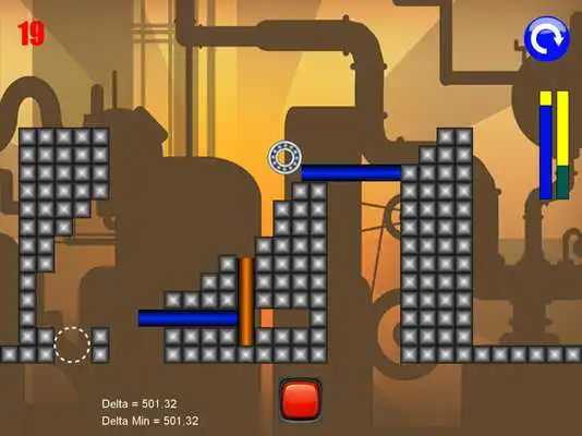 Play Physics Puzzles : Factory balls 1