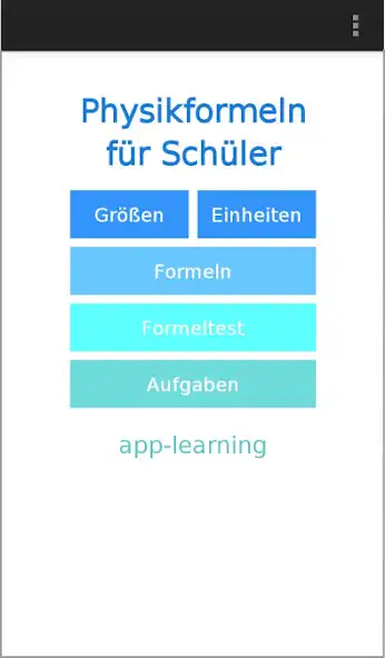 Play Physik Formeln für Schüler as an online game Physik Formeln für Schüler with UptoPlay