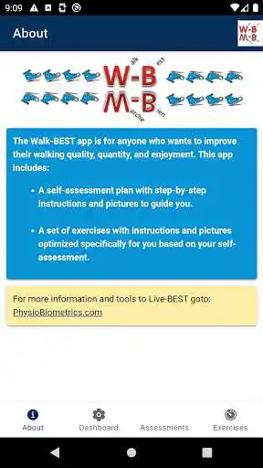 Play PhysioBioMetrics Walk-BEST as an online game PhysioBioMetrics Walk-BEST with UptoPlay