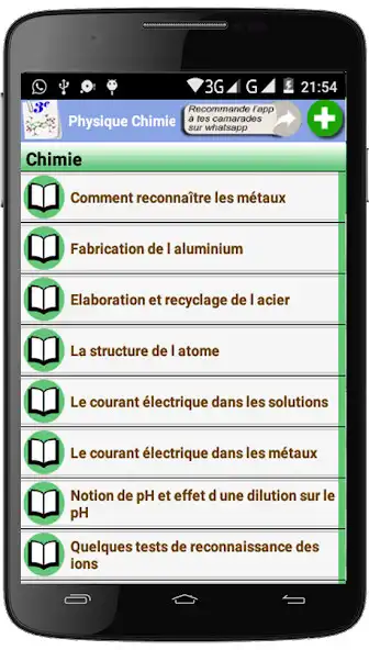 Play Physique Chimie 3ème  and enjoy Physique Chimie 3ème with UptoPlay