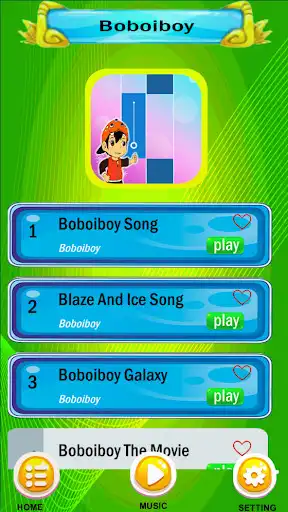 Play Piano Boboiboy Games  and enjoy Piano Boboiboy Games with UptoPlay
