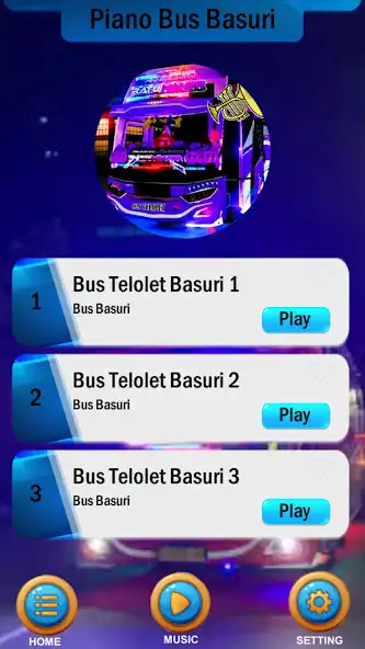 Play Piano Bus Basuri as an online game Piano Bus Basuri with UptoPlay