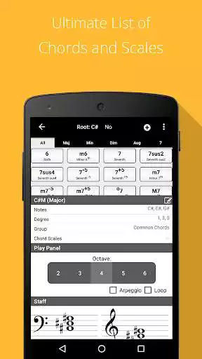 Play Piano Chords, Scales, Progression Companion PRO  and enjoy Piano Chords, Scales, Progression Companion PRO with UptoPlay