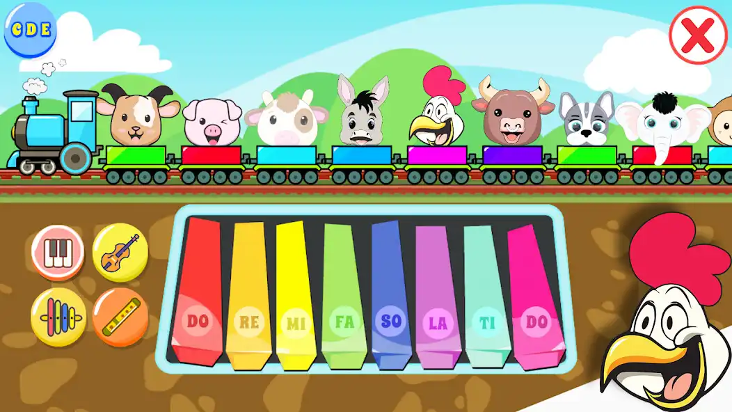 Play Piano Game: Music  Songs Game  and enjoy Piano Game: Music  Songs Game with UptoPlay