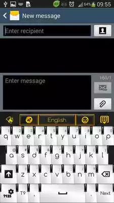 Play Piano Gold GO Keyboard Theme