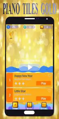Play PIANO GOLD TILES 4 2018