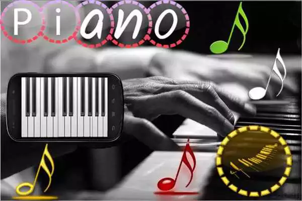 Play Piano keyboard Type The Music