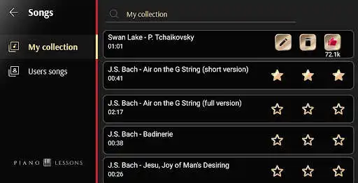 Play Piano Lessons as an online game Piano Lessons with UptoPlay
