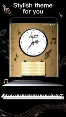 Play Piano lock screen for you