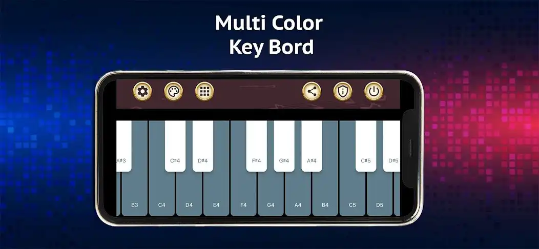 Play Piano Magic pro as an online game Piano Magic pro with UptoPlay