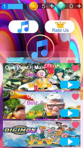 Play Piano Manga Tiles 2021 : Top Best Anime  Music  and enjoy Piano Manga Tiles 2021 : Top Best Anime  Music with UptoPlay