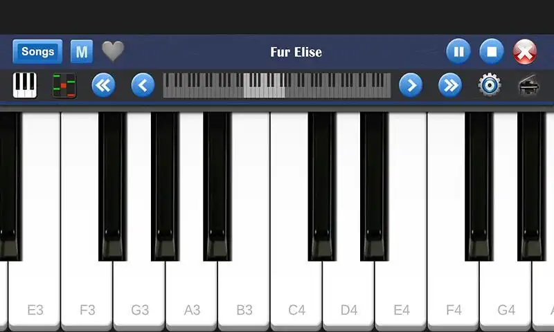Play Piano Music  Songs as an online game Piano Music  Songs with UptoPlay