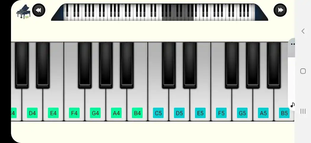 Play Piano Octave - Realistic Sound  and enjoy Piano Octave - Realistic Sound with UptoPlay