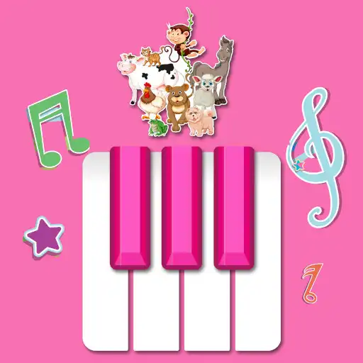 Play Piano Pink Animals APK
