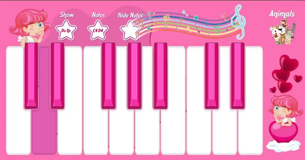 Play Piano Pink Animals as an online game online Piano Pink Animals with UptoPlay Play Piano Pink Animals as an online game Piano Pink Animals with UptoPlay