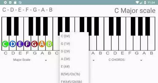 Play Piano Scalulator as an online game Piano Scalulator with UptoPlay