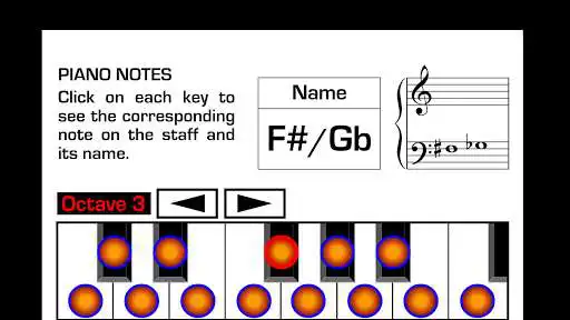 Play Piano Sheet Reading as an online game Piano Sheet Reading with UptoPlay