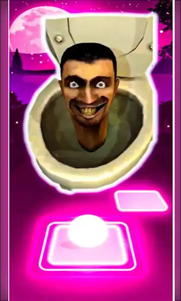 Play Piano Skibidi Toilet Tiles Hop as an online game Piano Skibidi Toilet Tiles Hop with UptoPlay