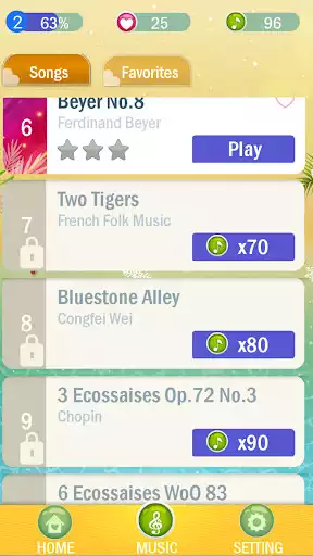 Play Piano Tiles 2018 as an online game Piano Tiles 2018 with UptoPlay