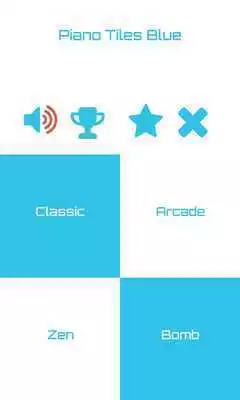 Play Piano Tiles Blue