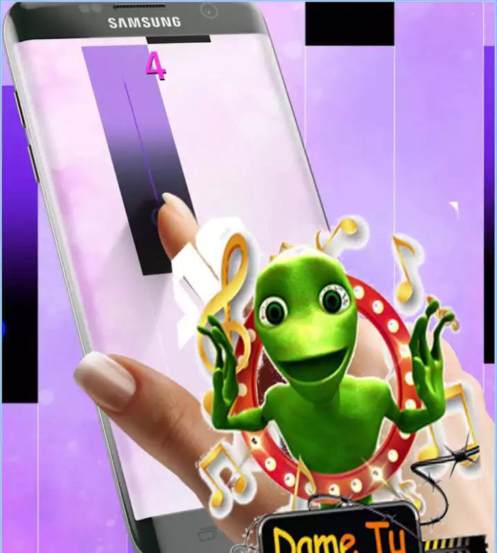 Play Piano Tiles Dame Tu Cosita