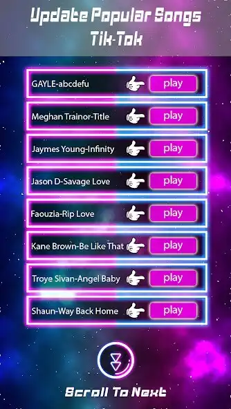 Play Piano Tiles Game Tik-Tok Songs  and enjoy Piano Tiles Game Tik-Tok Songs with UptoPlay