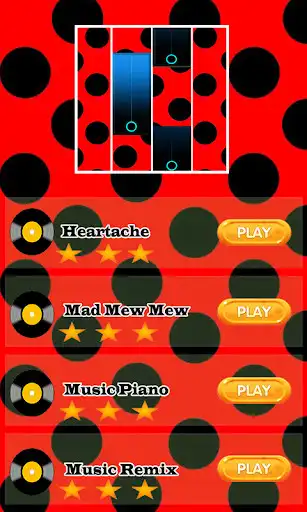 Play Piano Tiles Ladybug Noir 2  and enjoy Piano Tiles Ladybug Noir 2 with UptoPlay