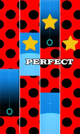 Play Piano Tiles Ladybug Noir 2 as an online game Piano Tiles Ladybug Noir 2 with UptoPlay